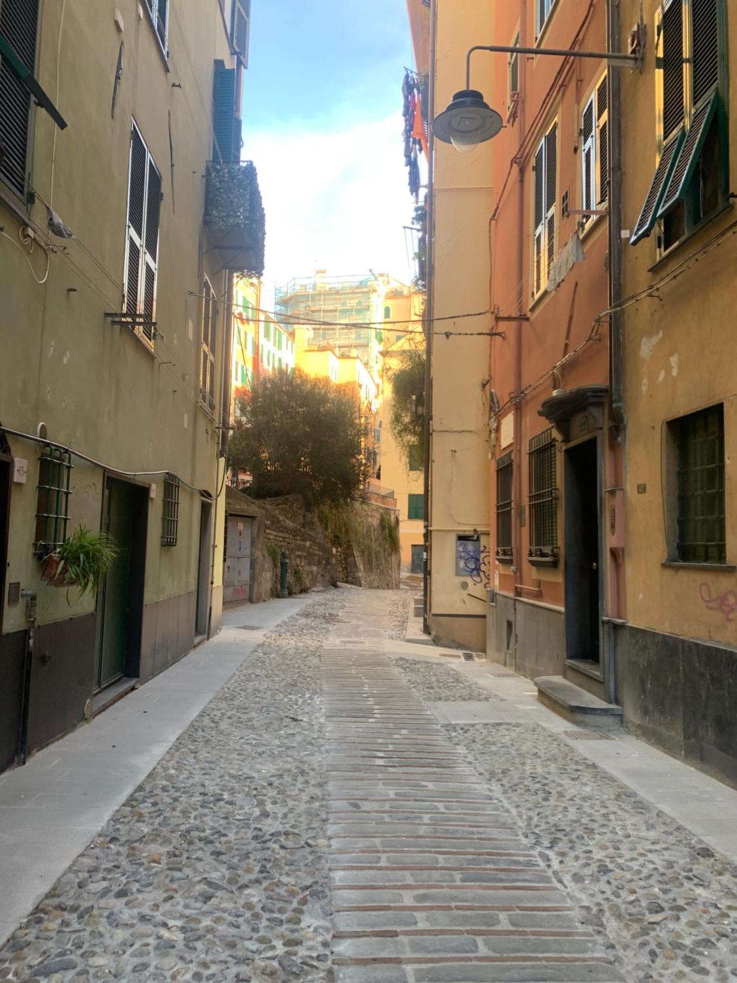 Ferienwohnung La Soffitta Sul Porto Genua Exterior foto